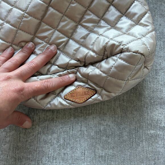 MZ Wallace Metro Scout Quilted Nylon Crossbody Bag - Picture 3 of 9